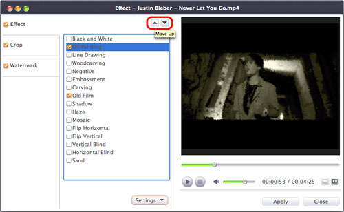 How to edit DVD video effects