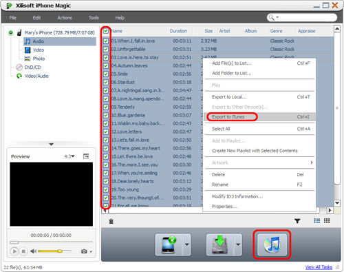 How to transfer iPhone files