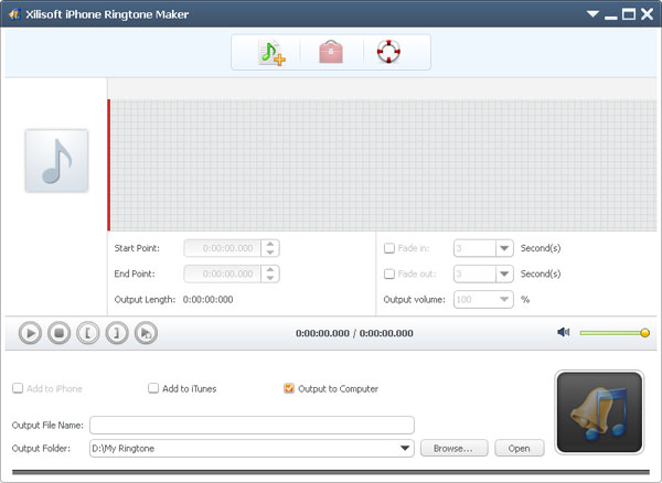 Xilisoft iPhone Ringtone Maker, make iPhone ringtone
