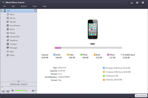 easybee for data transfer from iphone to pc