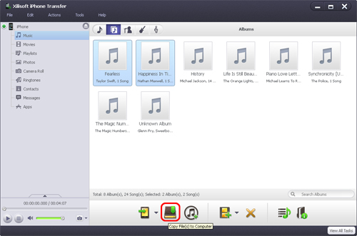 Xilisoft iPhone Transfer
