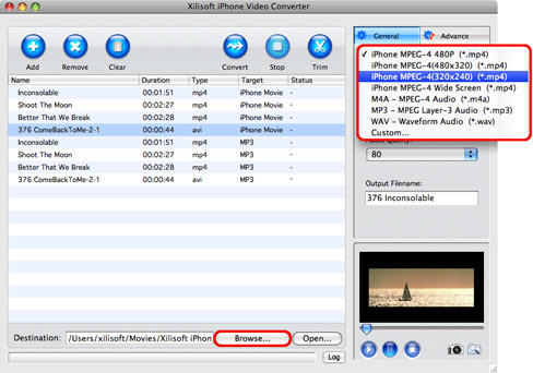 Xilisoft iPhone Video Converter for Mac
