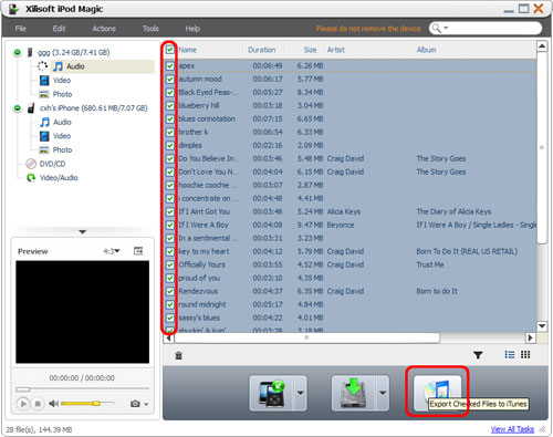 How to transfer iPod files