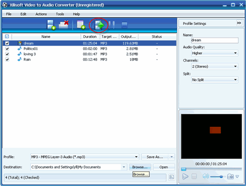 converter video mp 3