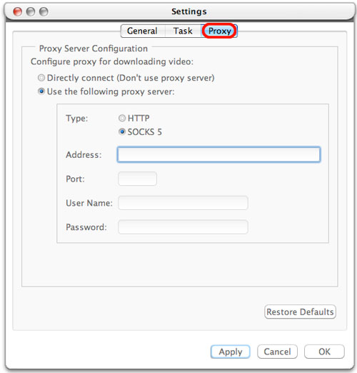 Xilisoft Youtube Video Converter for Mac