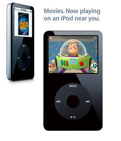 Apple video iPod 30G/80G & iTunes 7 - iPod movie playback H.264 Video