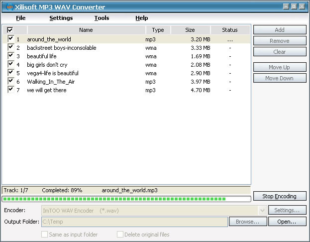 switch wav to mp3 converter