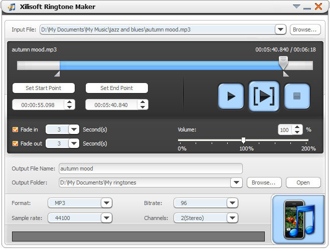 Xilisoft Ringtone Maker Ringtone Creator To Make Your Own Ringtone